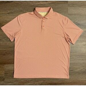 Walter Hagen Golf Ball‎ and Tee Pink Polo Shirt Men's XL